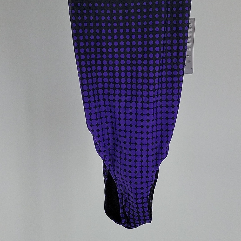 Women's Black and Purple Competition Swimwear NWT - Picture 6 of 16